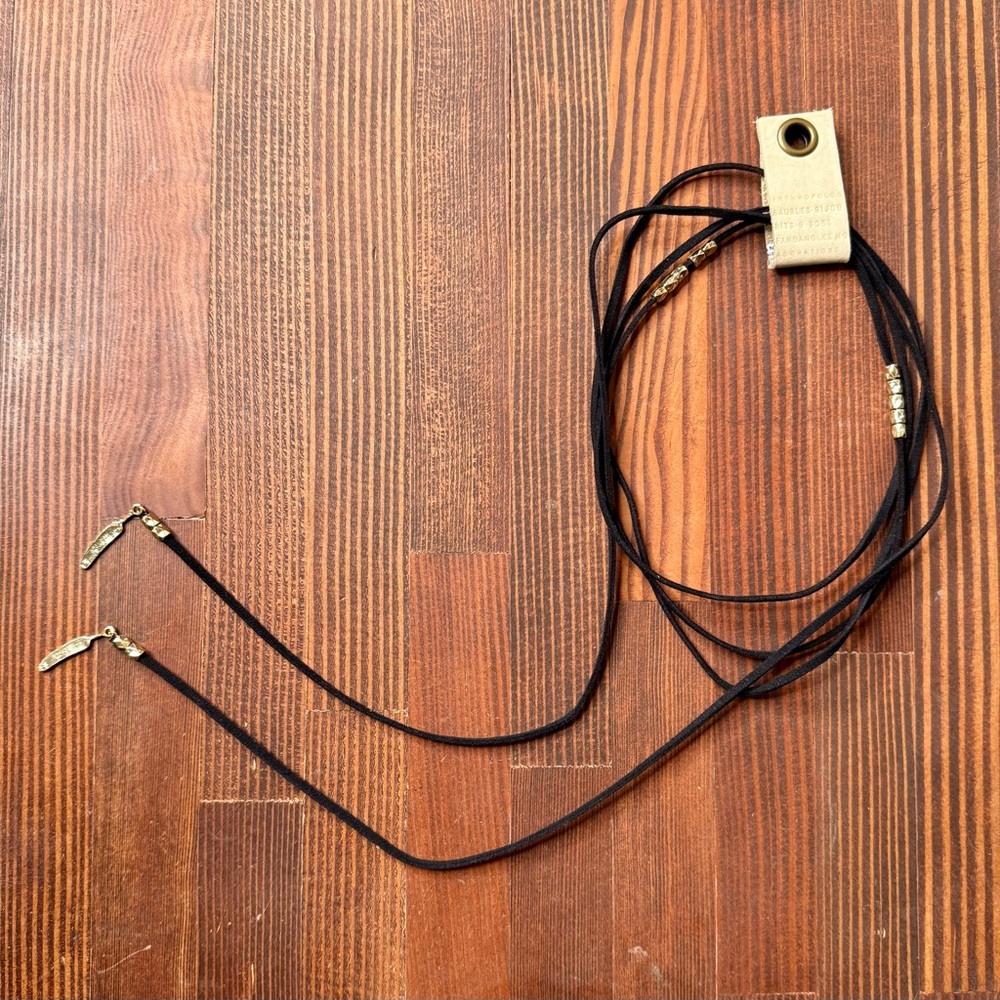 Urban Outfitters Choker Feather Necklace